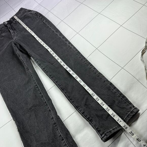 Madewell Jeans Womens 26 Washed Black Curvy Perfect Vintage Lunar High Rise - Picture 11 of 12